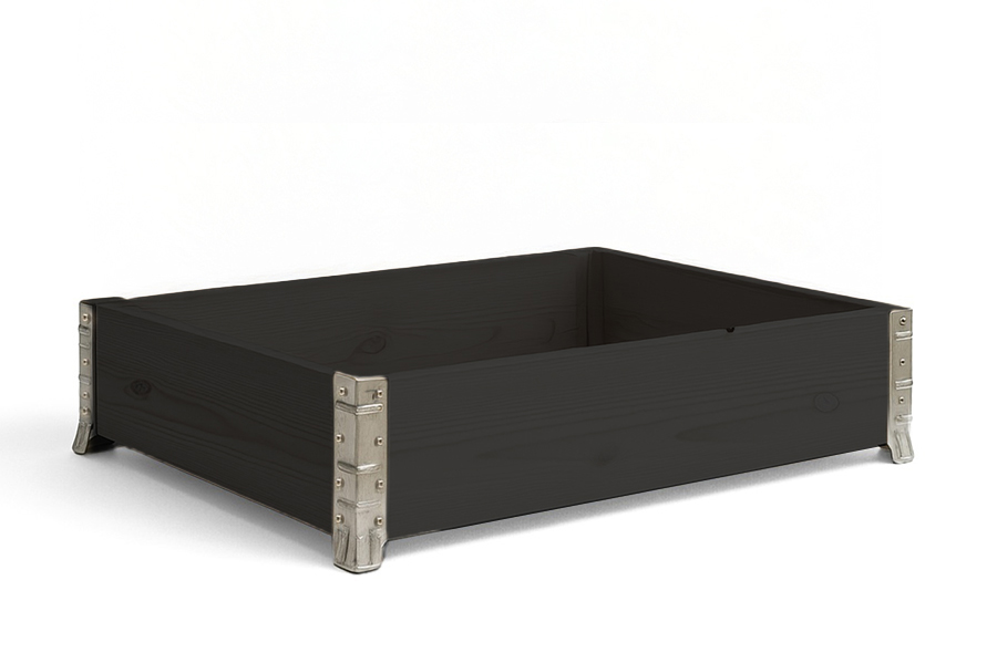 Warzywniak 1200x800 mm - ciemne drewno