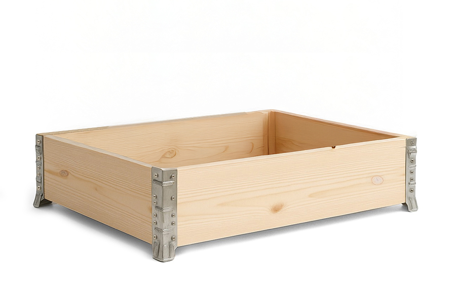 Warzywniak 1200x800mm - naturalne drewno