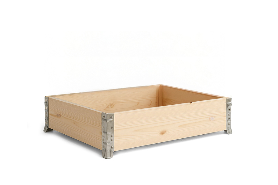 Warzywniak 800x600 mm - naturalne drewno